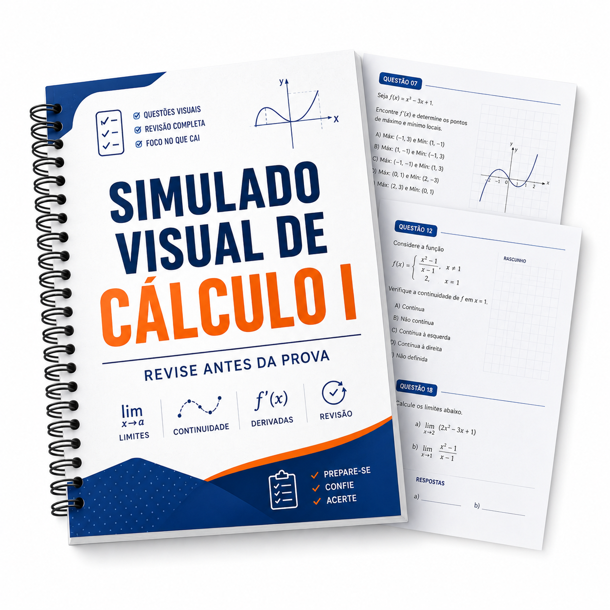 Simulado Visual de Cálculo I