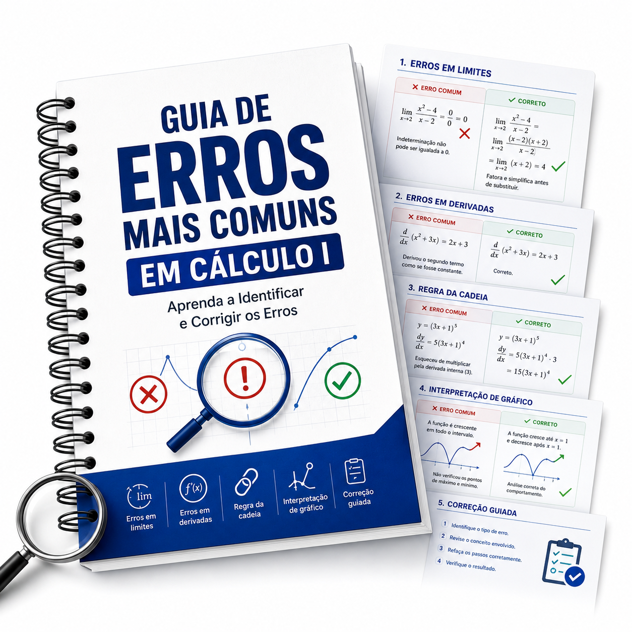 Guia de Erros Mais Comuns em Cálculo I